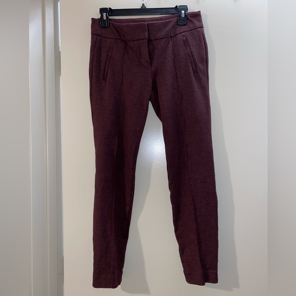 Ann Taylor LOFT Maroon Trousers - Picture 2 of 4